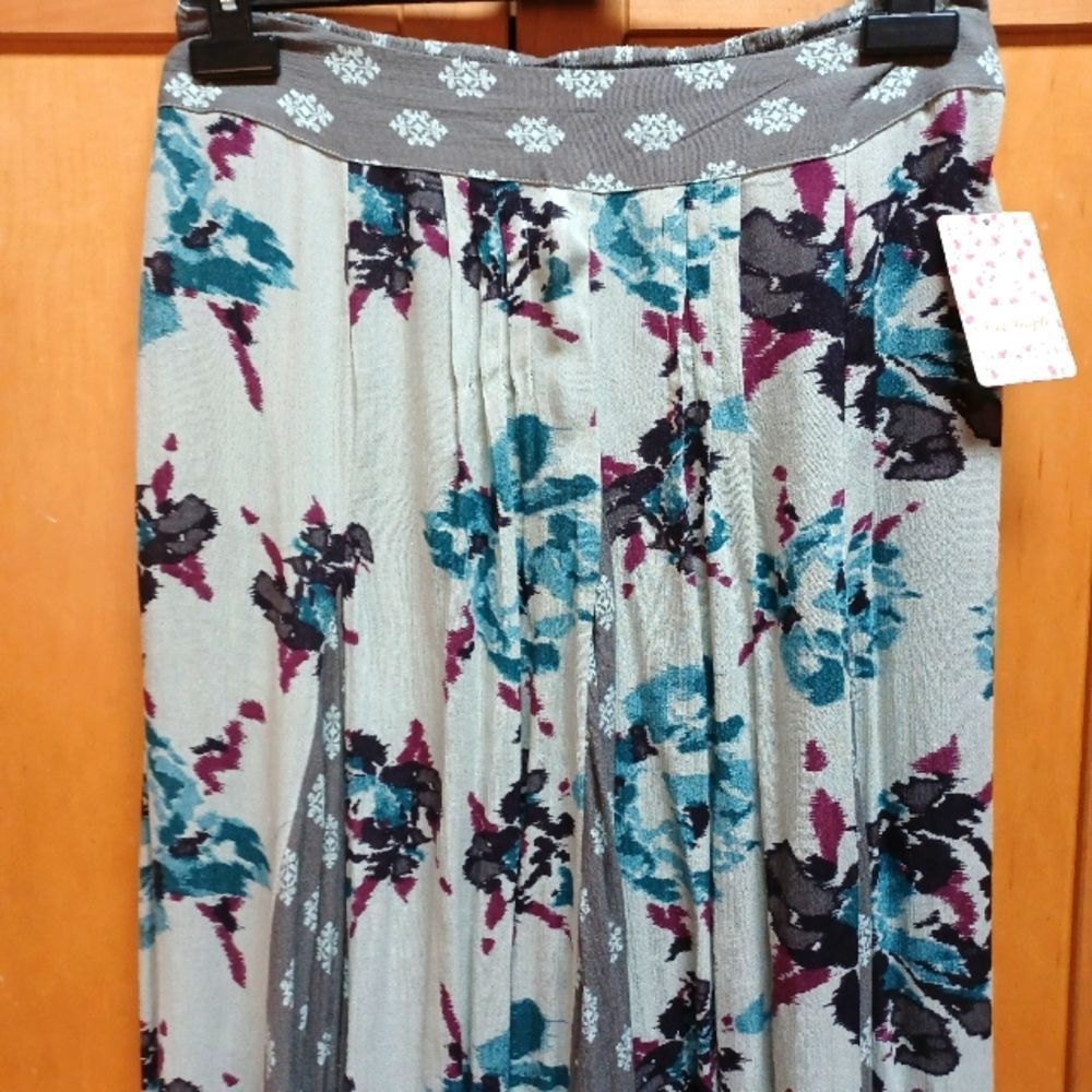Free People high-low maxi skirt